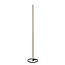 LUCIDE Lucide BRAGA – Stehleuchte – Ø 30 cm – LED dimmbar – Farbtemperatur: 1 x 22 W, 2700 K/4000 K – Kaffeebraun