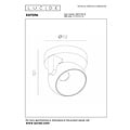LUCIDE Lucide ESFERA - Plafondspot - Ø 11,2 cm - LED Dimb. - 1x11W 2700K - Grijs ijzer - Premium