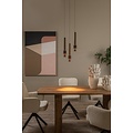Lucide MARGARY - Pendant lamp - Ø 28 cm - LED Dimb. - 3x4W 2700K - Coffee
