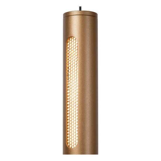 Lucide GRIFFITH - Lampe à suspension - Ø 38 cm - Variation LED. - CCT - 6x6W 2700K/4000K - Bronze