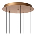 Lucide GRIFFITH - Hanglamp - Ø 38 cm - LED Dimb. - CCT - 6x6W 2700K/4000K - Brons