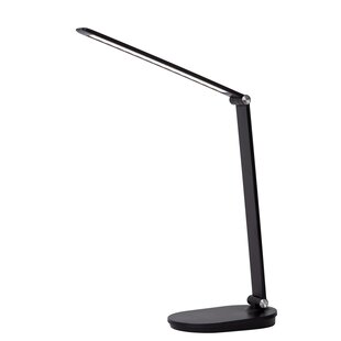 Lucide ALDWIN - Lámpara de escritorio - LED Dim. - CCT - 1x8W 2800K/6500K - Negro
