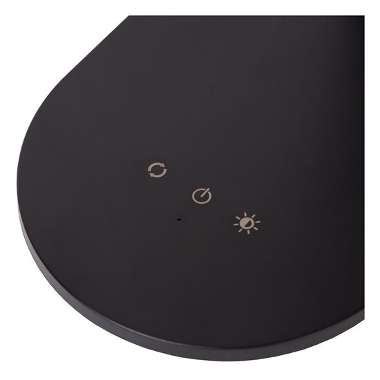 Lucide ALDWIN - Schreibtischlampe - LED Dim. - CCT - 1x8W 2800K/6500K - Schwarz