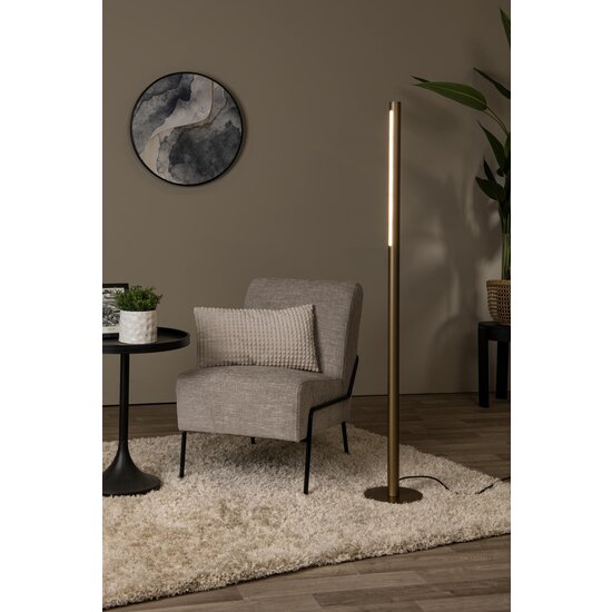 Lucide GRIFFITH - Lámpara de pie - Ø 21 cm - LED Dim. - CCT - 1x18W 2700K/4000K - Bronce