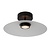 Lucide MENGA - Ceiling lamp - Ø 40 cm - LED Dim. - 1x11W 2700K - Opal