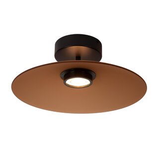 Lucide MENGA - Lámpara de techo - Ø 40 cm - LED Dim. - 1x11W 2700K - Ámbar