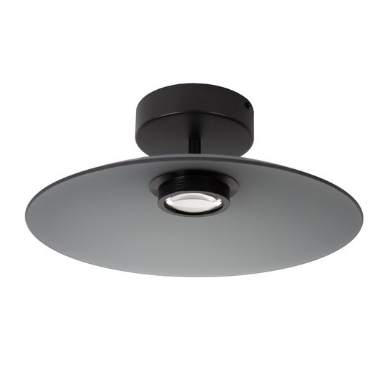 Lucide MENGA - Plafonnière - Ø 40 cm - LED Dimb. - 1x11W 2700K - Fumé