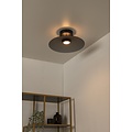 Lucide MENGA - Ceiling lamp - Ø 40 cm - LED Dim. - 1x11W 2700K - Fumé