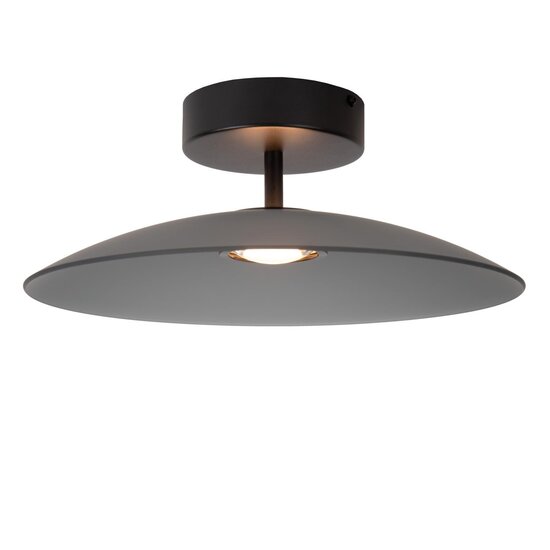 Lucide MENGA - Plafonnière - Ø 40 cm - LED Dimb. - 1x11W 2700K - Fumé