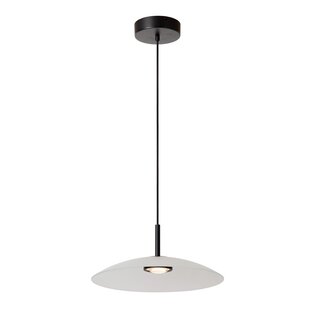 Lucide MENGA – Hängelampe – Ø 40 cm – LED-Dimmung. - 1x11W 2700K - Opal