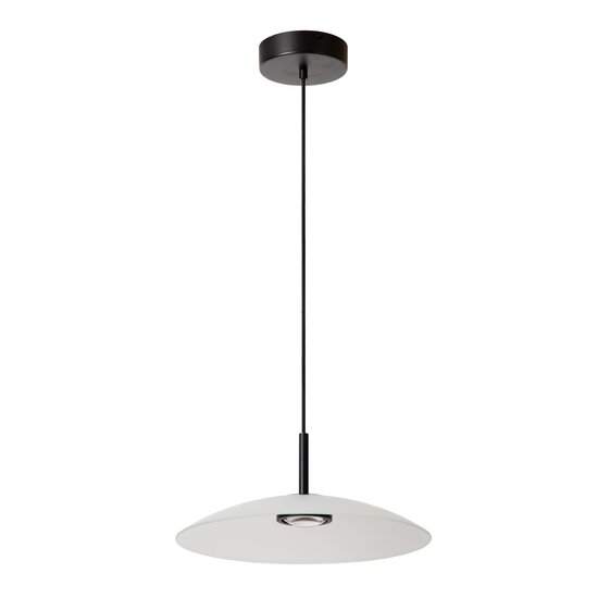 Lucide MENGA - Lampe suspendue - Ø 40 cm - Variation LED. - 1x11W 2700K - Opale