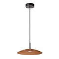 Lucide MENGA - Hanglamp - Ø 40 cm - LED Dimb. - 1x11W 2700K - Amber