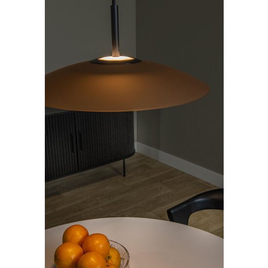 Lucide MENGA – Hängelampe – Ø 40 cm – LED-Dimmung. - 1x11W 2700K - Bernstein