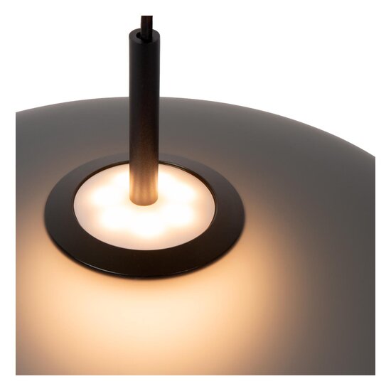 Lucide MENGA - Hanging lamp - Ø 40 cm - LED Dimming. - 1x11W 2700K - Fumé