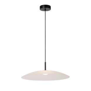 Lucide MENGA - Lámpara colgante - Ø 60 cm - LED Dimming. - 1x18,6W 2700K - Ópalo