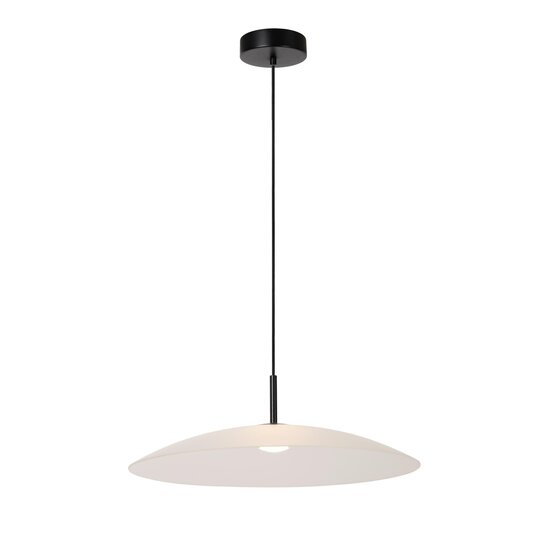 Lucide MENGA - Hanglamp - Ø 60 cm - LED Dimb. - 1x18,6W 2700K - Opaal