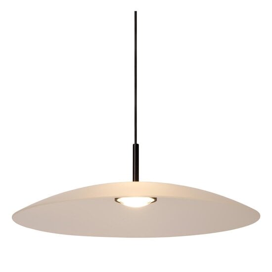 Lucide MENGA – Hängelampe – Ø 60 cm – LED-Dimmung. - 1x18,6W 2700K - Opal
