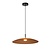 Lucide MENGA - Lámpara colgante - Ø 60 cm - LED Dimming. - 1x18,6W 2700K - Ámbar