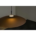 Lucide MENGA - Lámpara colgante - Ø 60 cm - LED Dimming. - 1x18,6W 2700K - Ámbar