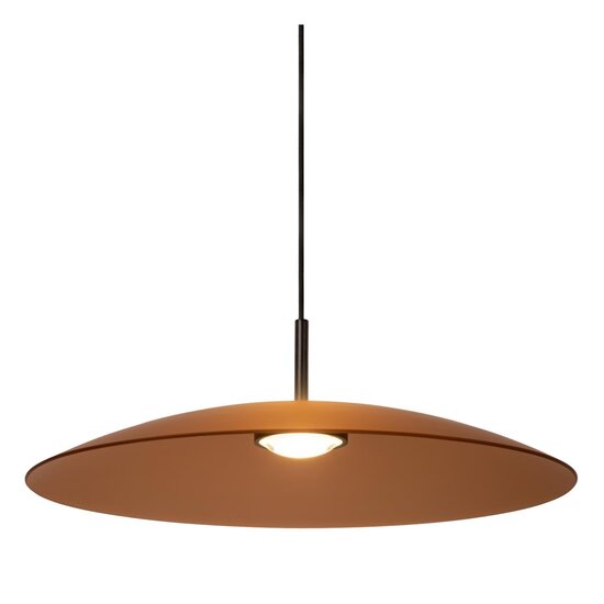 Lucide MENGA - Lampe suspendue - Ø 60 cm - Variation LED. - 1x18,6W 2700K - Ambre