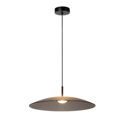 Lucide MENGA - Lámpara colgante - Ø 60 cm - LED Dimming. - 1x18,6W 2700K - Ahumado
