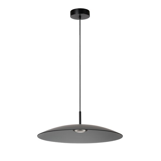 Lucide MENGA - Hanglamp - Ø 60 cm - LED Dimb. - 1x18,6W 2700K - Fumé