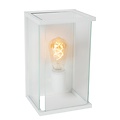 Lucide CLAIRE - Wandlamp Binnen/Buiten - 1xE27 - IP54 - Wit