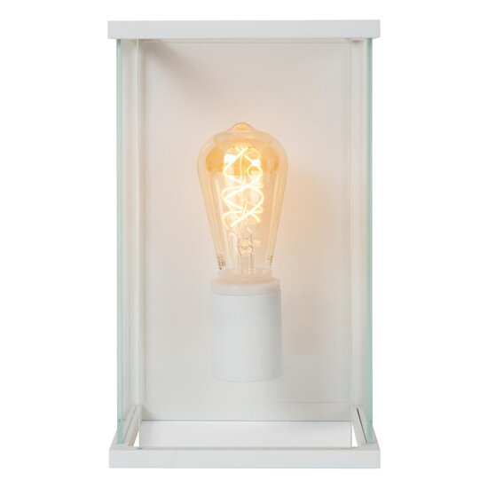 Lucide CLAIRE - Wall lamp Indoor/Outdoor - 1xE27 - IP54 - White