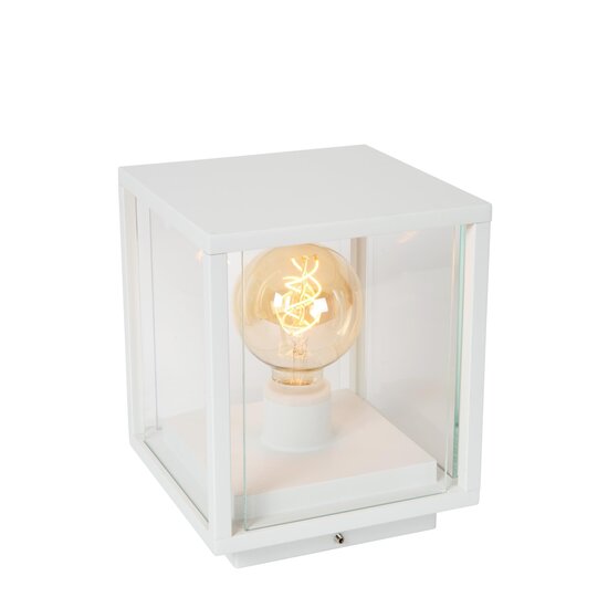 Lucide CLAIRE - Lampe sur pied - 1xE27 - IP54 - Blanc