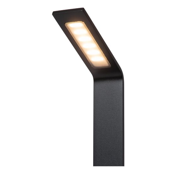 Lucide LAWFORD - Lámpara de pie - LED - 1x6W 3000K - IP54 - Negro