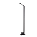 LUCIDE Lucide LAWFORD - Lámpara de pie - LED - 1x6W 3000K - IP54 - Negro