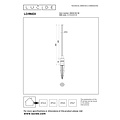Lucide LORNEX - Spot de jardin - LED - 1x6W 3000K - IP54 - Noir
