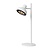 Lucide SENSAS - Lampe de table - Ø 18 cm - 1xGU10 (ES111) - Blanc