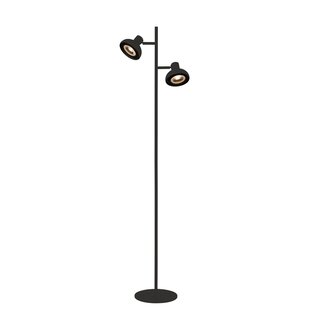 Lucide SENSAS - Lampadaire - 2xGU10 (ES111) - Noir