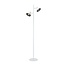 Lucide SENSAS - Vloerlamp - 2xGU10 (ES111) - Wit
