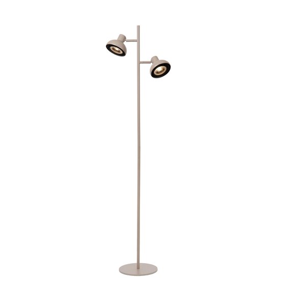 Lucide SENSAS - Vloerlamp - 2xGU10 (ES111) - Beige
