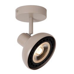 Lucide SENSAS - Ceiling spotlight - 1xGU10 (ES111) - Beige