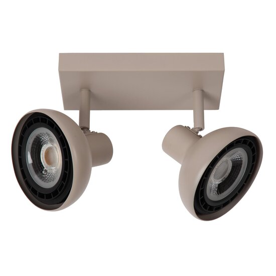 Lucide SENSAS - Spot de plafond - 2xGU10 (ES111) - Beige