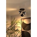 Lucide SENSAS - Ceiling spotlight - Ø 25.8 cm - 3xGU10 (ES111) - Black