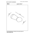 Lucide IPSOS - Wall lamp Bathroom - LED - 1x6W 2700K - IP54 - Chrome