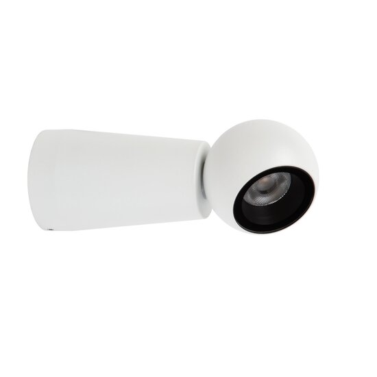 Lucide IPSOS - Wandlamp Badkamer - LED - 1x6W 2700K - IP54 - Wit