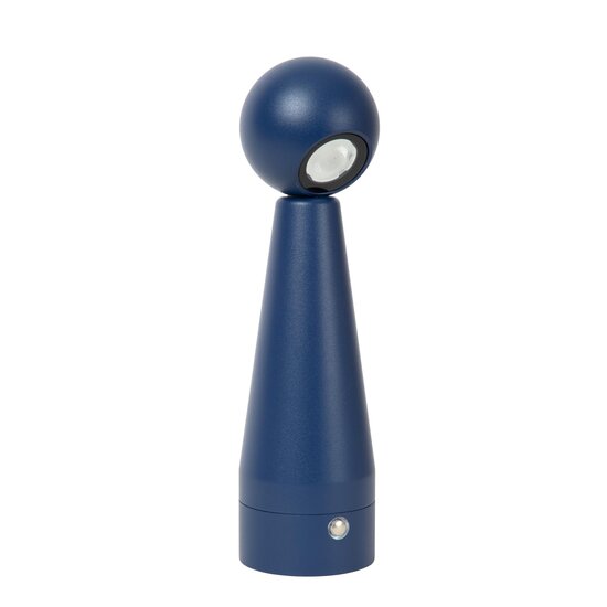 Lucid IPSOS - Rechargeable Table Lamp - Battery - LED Dim to warm - 1x3W 3000K/3200K - Dim to warm - Blue