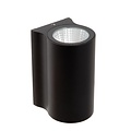 LUCIDE Lucide AKRA - Wandleuchte Innen/Außen - LED - 1x6W 2700K - IP54 - Schwarz