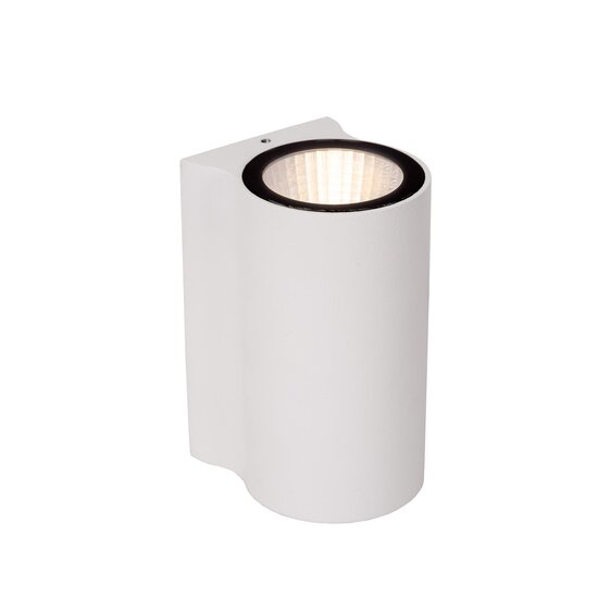 Lucide AKRA - Wall lamp Indoor/Outdoor - LED - 1x6W 2700K - IP54 - White