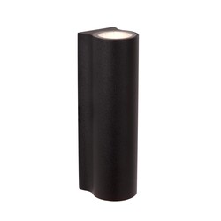 Lucide AKRA - Wall lamp Indoor/Outdoor - LED - 2x6.5W 2700K - IP54 - Black