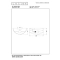 Lucide GLINSTAR - Wandleuchte - 1xE27 - Mehrfarbig
