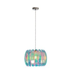 Lucide GLINSTAR - Pendelleuchte - Ø 40 cm - 1xE27 - Mehrfarbig