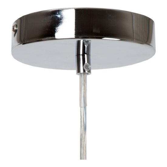 LUCIDE Lucide GLINSTAR - Lámpara Colgante - Ø 40 cm - 1xE27 - Multicolor - Crea una atmósfera vibrante en tu hogar