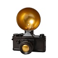 Lucide EXTRAVAGANZA CAMERA - Tafellamp - 1xE14 - Zwart