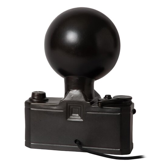 Lucide EXTRAVAGANZA CAMERA - Lampe de table - 1xE14 - Noir